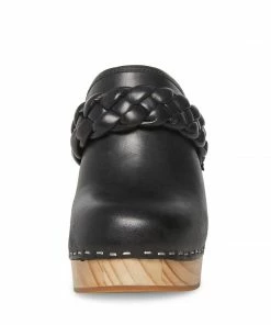 SteveMadden WOMEN’S SHOES HIGHLAND BLACK LEATHER