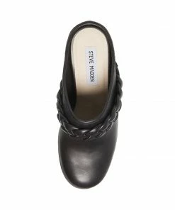 SteveMadden WOMEN’S SHOES HIGHLAND BLACK LEATHER