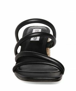 SteveMadden ICON BLACK WOMEN’S SHOES