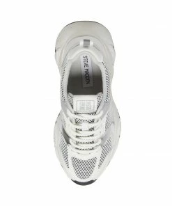 SteveMadden WOMEN’S SHOES ISSAC WHITE/GREY