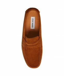 SteveMadden Shop All ITALO COGNAC SUEDE