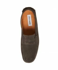 SteveMadden Shop All ITALO DARK GREY SUEDE