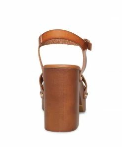 SteveMadden IVY COGNAC WOMEN’S SHOES