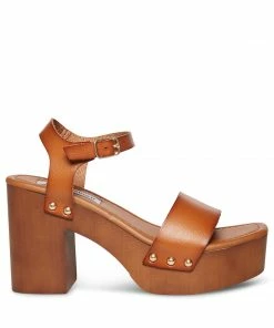SteveMadden IVY COGNAC WOMEN’S SHOES