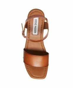 SteveMadden IVY COGNAC WOMEN’S SHOES