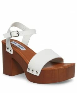 SteveMadden WOMEN’S SHOES IVY WHITE