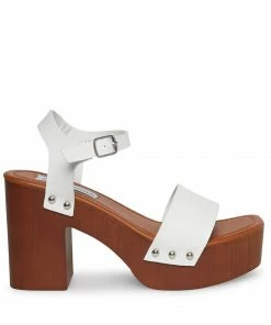 SteveMadden WOMEN’S SHOES IVY WHITE