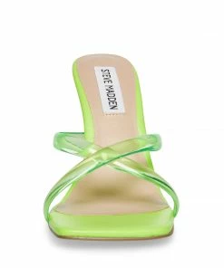 SteveMadden Clear Winners JADA GREEN