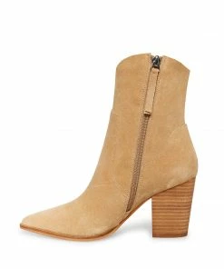 SteveMadden WOMEN’S SHOES JANETTA SAND SUEDE