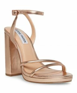 SteveMadden JENNIFER ROSE GOLD WOMEN’S SHOES