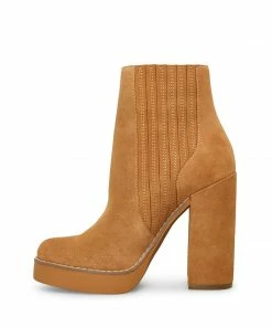 STEVEMADDEN JOLINE CAMEL SUEDE NEW & NOW
