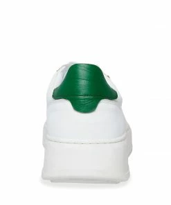 STEVEMADDEN MEN'S JORGEE WHITE/GREEN