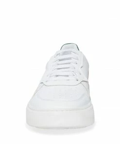STEVEMADDEN MEN'S JORGEE WHITE/GREEN