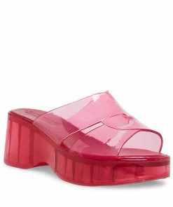 STEVEMADDEN JOSIE PINK Clear Winners