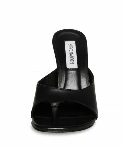 SteveMadden KARINA BLACK LEATHER