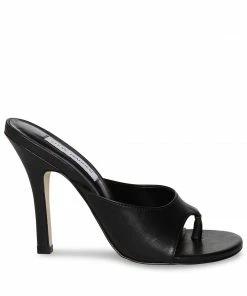 SteveMadden KARINA BLACK LEATHER