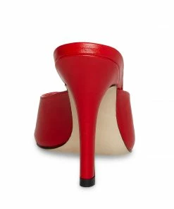 SteveMadden KARINA RED LEATHER