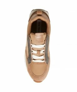 SteveMadden KEYAN TAUPE MULTI WOMEN’S SHOES