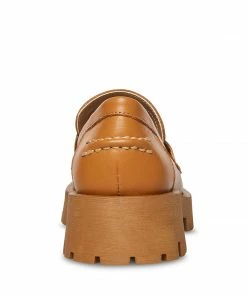 SteveMadden LAWRENCE COGNAC LEATHER