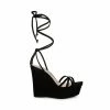 SteveMadden LINDA BLACK NUBUCK