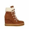 SteveMadden WOMEN’S SHOES MARCEL COGNAC SUEDE