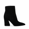 STEVEMADDEN MATILDA BLACK SUEDE NEW & NOW