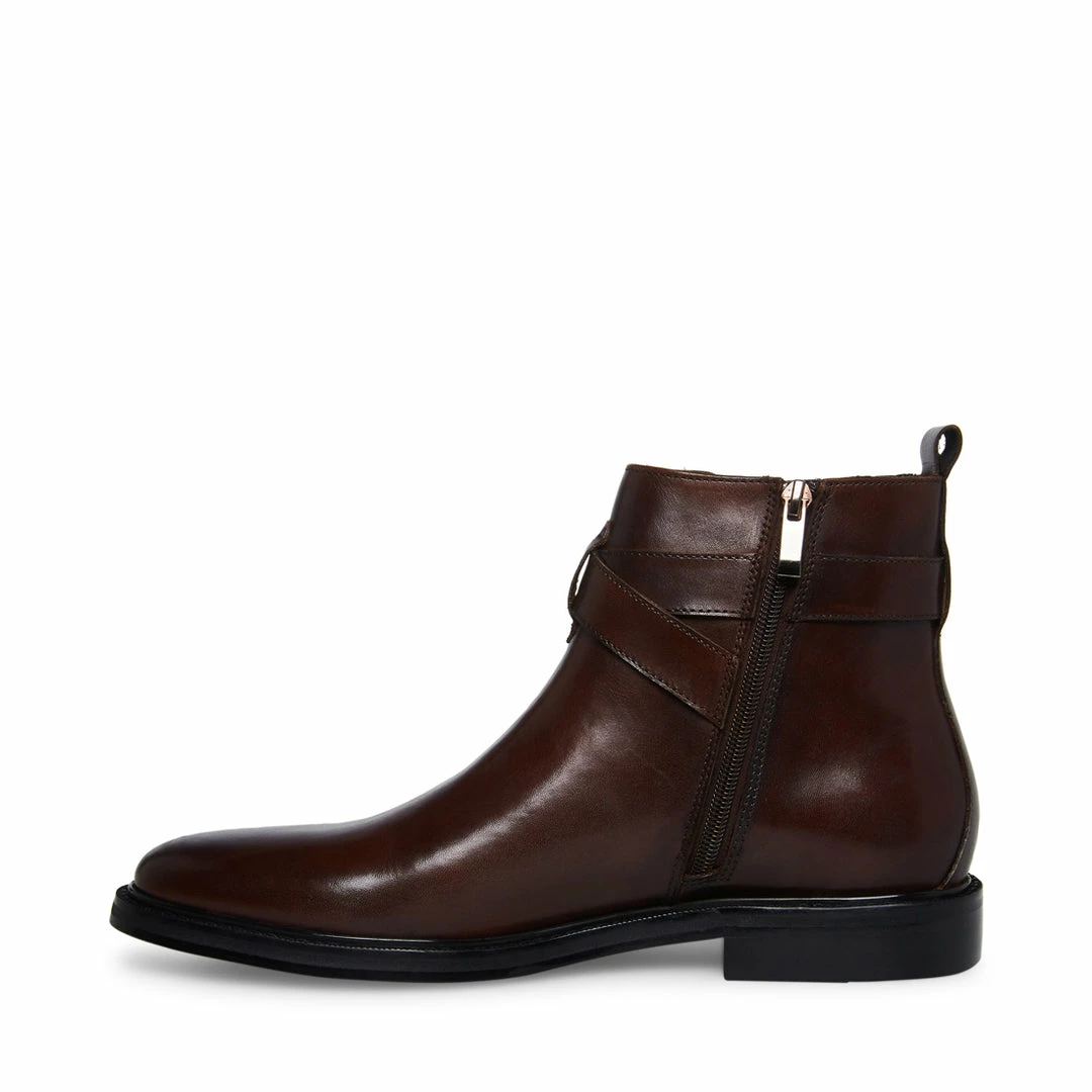 STEVEMADDEN MEN'S MATTHEW BROWN LEATHER