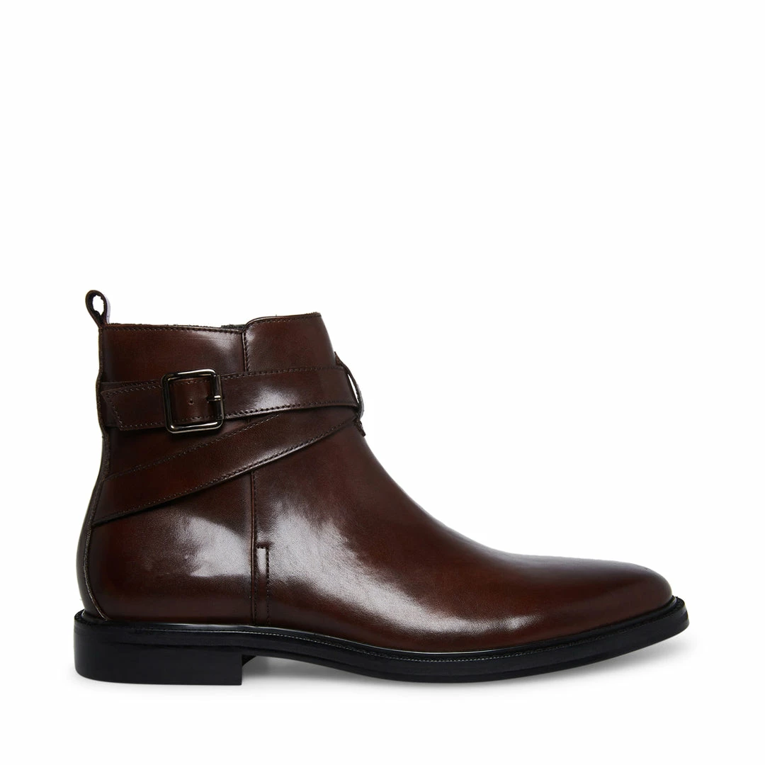 STEVEMADDEN MEN'S MATTHEW BROWN LEATHER