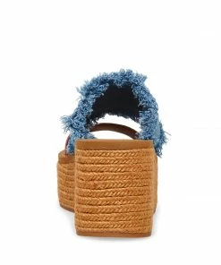 SteveMadden MINDY DENIM MULTI WOMEN’S SHOES