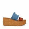 SteveMadden MINDY DENIM MULTI WOMEN’S SHOES