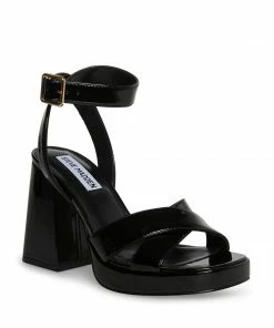 SteveMadden MIRANDA BLACK PATENT WOMEN’S SHOES