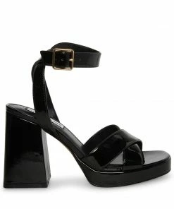 SteveMadden MIRANDA BLACK PATENT WOMEN’S SHOES