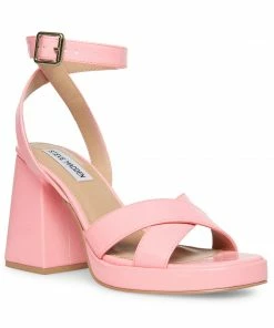 SteveMadden WOMEN’S SHOES MIRANDA PINK PATENT