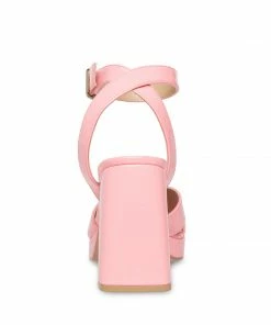 SteveMadden WOMEN’S SHOES MIRANDA PINK PATENT