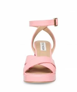 SteveMadden WOMEN’S SHOES MIRANDA PINK PATENT
