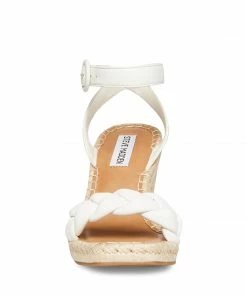 SteveMadden WOMEN’S SHOES NOVAH WHITE