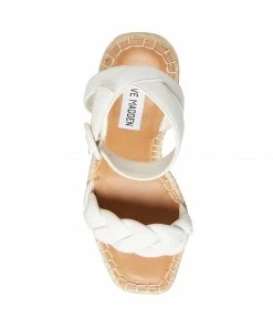 SteveMadden WOMEN’S SHOES NOVAH WHITE