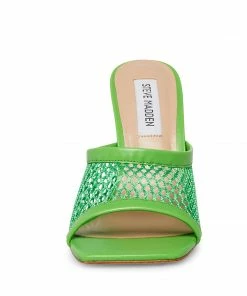 SteveMadden NOVELLA GREEN WOMEN’S SHOES
