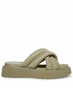SteveMadden WOMEN’S SHOES OLLIE GREEN