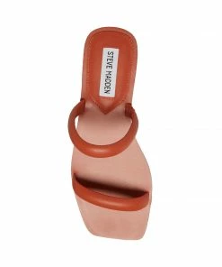 SteveMadden PEDRA RED/BROWN WOMEN’S SHOES