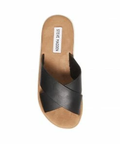 SteveMadden PERCY BLACK LEATHER