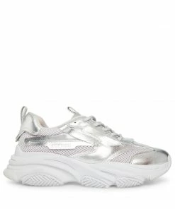 STEVEMADDEN NEW & NOW POSSESS SILVER