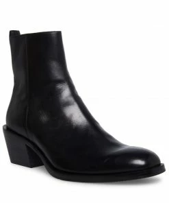 SteveMadden RICHIE BLACK LEATHER