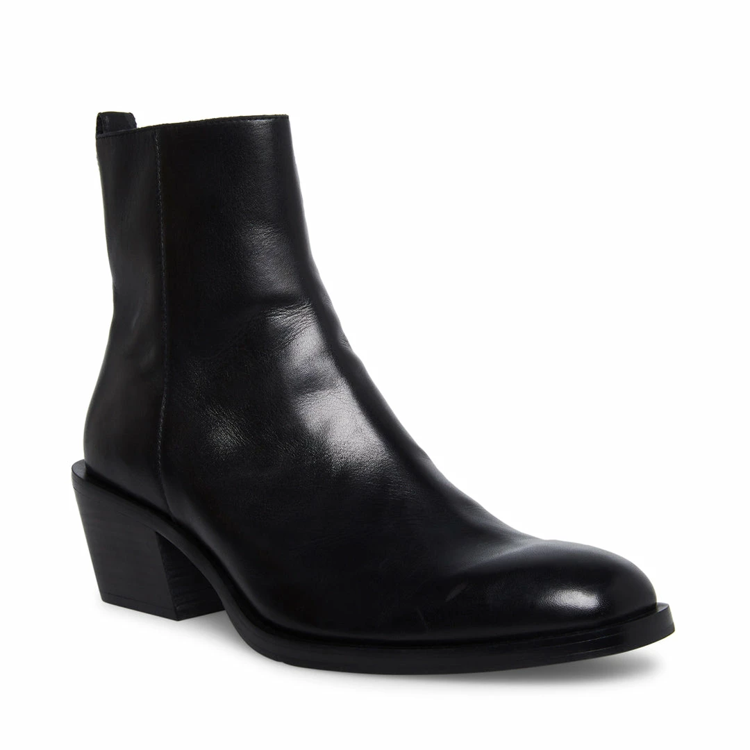 SteveMadden RICHIE BLACK LEATHER