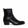SteveMadden RICHIE BLACK LEATHER
