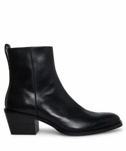 SteveMadden RICHIE BLACK LEATHER