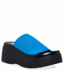 STEVEMADDEN SCRUNCHY BLUE