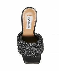 SteveMadden SERAPHINE BLACK WOMEN’S SHOES