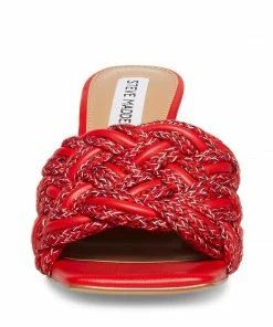 SteveMadden WOMEN’S SHOES SERAPHINE RED