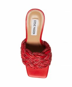 SteveMadden WOMEN’S SHOES SERAPHINE RED